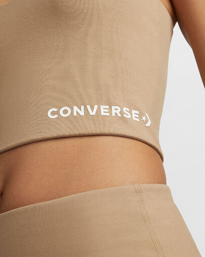 Khaki Converse Wordmark Women Bra Singapore | C-57148399