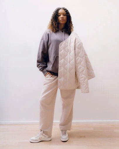 Khaki Grey Converse Converse x A Ma Manière Malden Liner Men Jacket Singapore | C-59426879