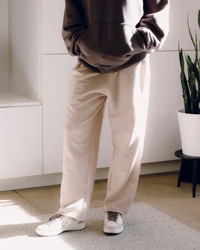 Khaki Grey Converse Converse x A Ma Manière Men Fleece Pants Singapore | C-04753919