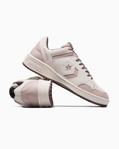 Khaki Grey / Purple Converse Converse x A Ma Manière Weapon Women Tennis Shoes Singapore | C-07139689