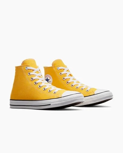 Lemon Converse Chuck Taylor All Star Men Canvas Shoes Singapore | C-71650299