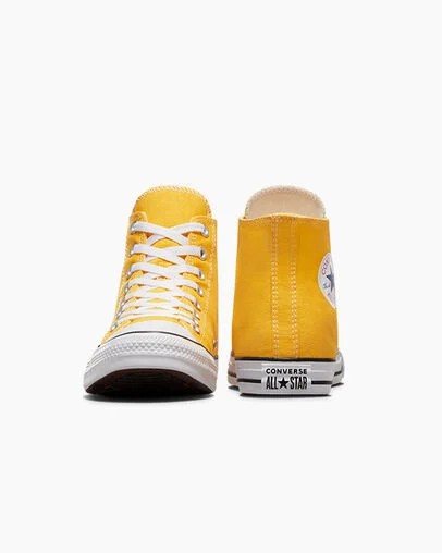 Lemon Converse Chuck Taylor All Star Women Canvas Shoes Singapore | C-98562739