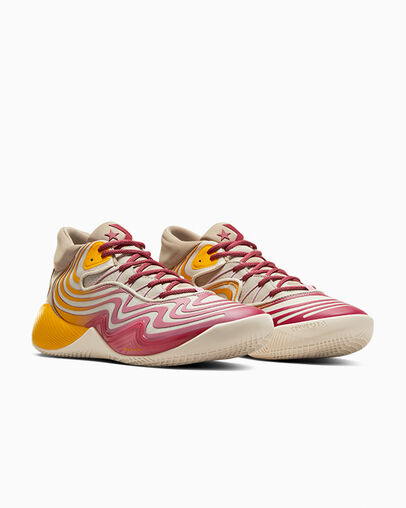 Light Beige / Yellow / Pink Converse All Star BB Shift CX Men Basketball Shoes Singapore | C-06584799