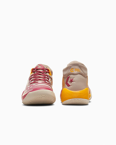Light Beige / Yellow / Pink Converse All Star BB Shift CX Men Basketball Shoes Singapore | C-06584799