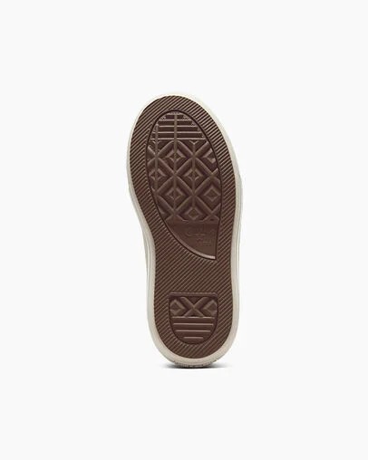 Light Brown Converse Chuck Taylor All Star Move Leather Kids' Sneakers Singapore | C-50678199