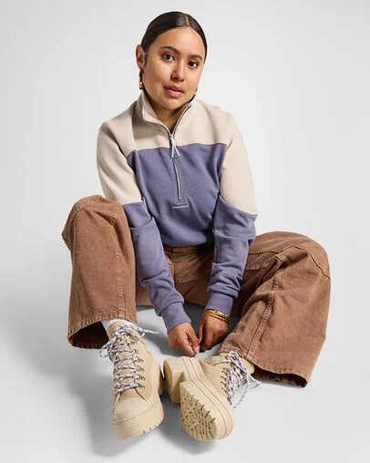 Light Brown Converse Chuck Taylor All Star Lugged Heel Waterproof Platform Women Boots Singapore | C-56297309