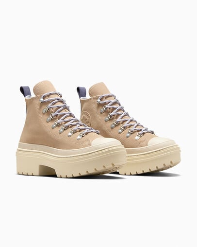 Light Brown Converse Chuck Taylor All Star Lugged Heel Waterproof Women Platform Shoes Singapore | C-03467199