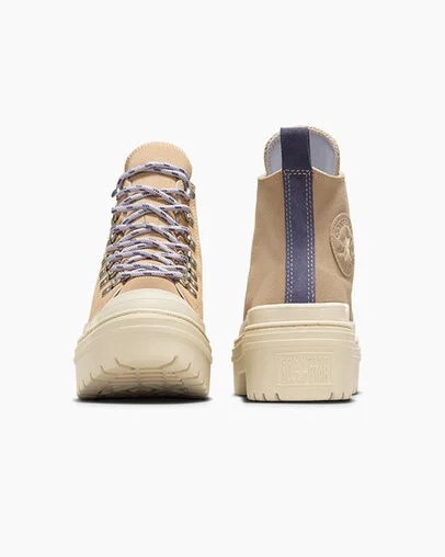 Light Brown Converse Chuck Taylor All Star Lugged Heel Waterproof Women Platform Shoes Singapore | C-03467199