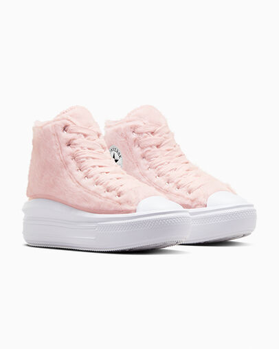 Light Brown / White / Black Converse Chuck All Star Move Women Platform Shoes Singapore | C-54318929