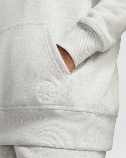 Light Grey Converse Gold Standard Loose-Fit Men Hoodie Singapore | C-32670489