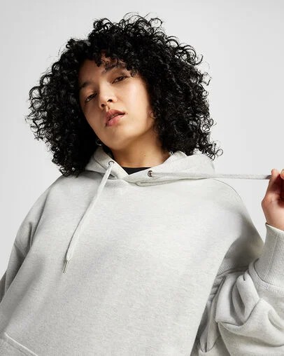 Light Grey Converse Gold Standard Loose-Fit Men Hoodie Singapore | C-32670489