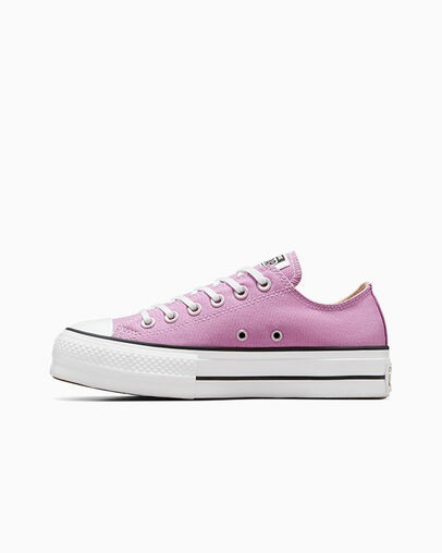 Light Purple /White / Black Converse Chuck Taylor All Star Lift Platform Women Canvas Shoes Singapore | C-91286039