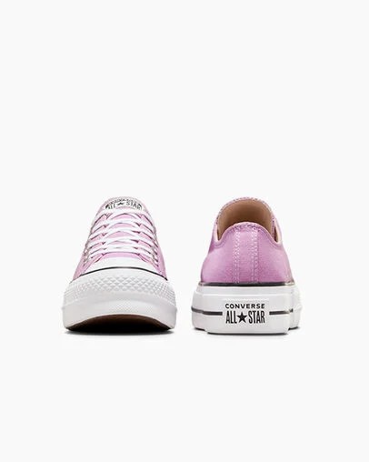 Light Purple /White / Black Converse Chuck Taylor All Star Lift Platform Women Canvas Shoes Singapore | C-91286039