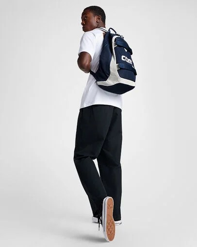 Navy Converse CONS Seasonal Men Backpacks Singapore | C-21694709