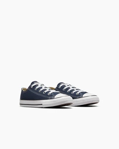Navy Converse Chuck Taylor All Star Classic Kids' Sneakers Singapore | C-71532099