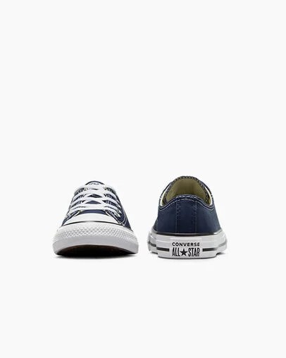 Navy Converse Chuck Taylor All Star Classic Kids' Sneakers Singapore | C-71532099