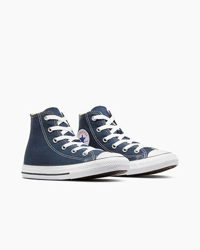 Navy Converse Chuck Taylor All Star Classic Kids' Sneakers Singapore | C-39126709
