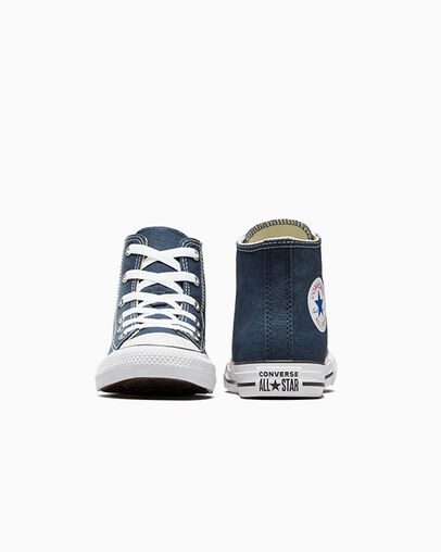 Navy Converse Chuck Taylor All Star Classic Kids' Sneakers Singapore | C-39126709