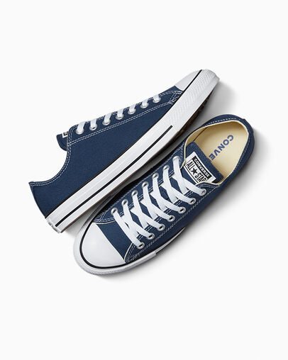 Navy Converse Chuck Taylor All Star Men Canvas Shoes Singapore | C-31452699