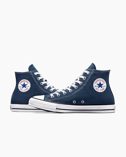 Navy Converse Chuck Taylor All Star Men Canvas Shoes Singapore | C-12703899