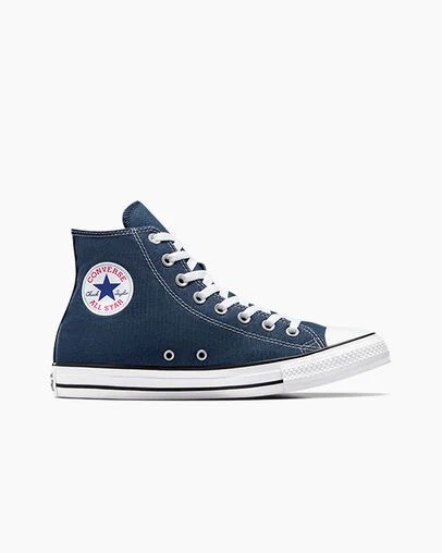 Navy Converse Chuck Taylor All Star Men Canvas Shoes Singapore | C-12703899
