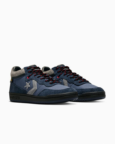 Navy / Black Converse CONS Fastbreak Pro Suede & Cordura Men Boots Singapore | C-25948679
