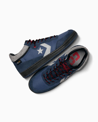 Navy / Black Converse CONS Fastbreak Pro Suede & Cordura Men Boots Singapore | C-25948679