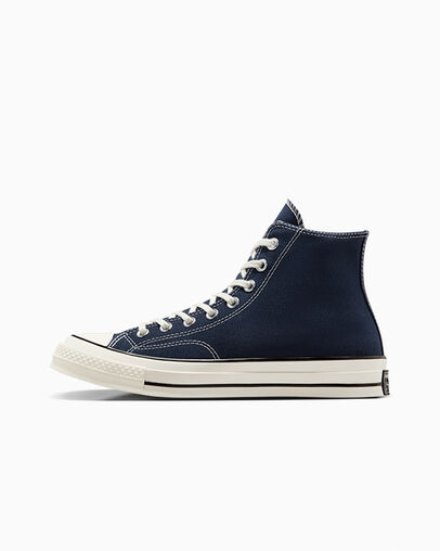 Navy / Black Converse Chuck 70 Men Canvas Shoes Singapore | C-54273919