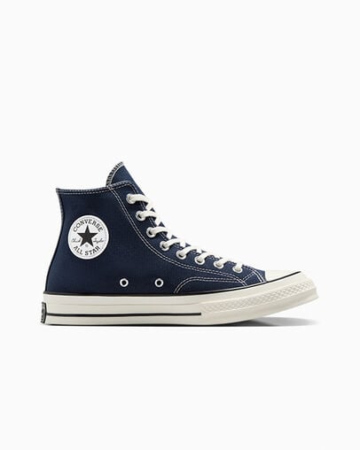 Navy / Black Converse Chuck 70 Men Canvas Shoes Singapore | C-54273919