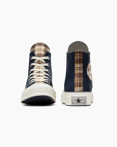 Navy / Grey Converse Chuck 70 Women Canvas Shoes Singapore | C-14025389