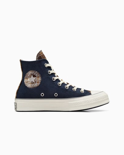 Navy / Grey Converse Chuck 70 Women Canvas Shoes Singapore | C-14025389