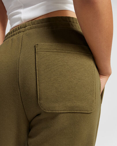 Olive Converse Go-To Embroidered Star Chevron Standard-Fit Women Sweatpants Singapore | C-15708369