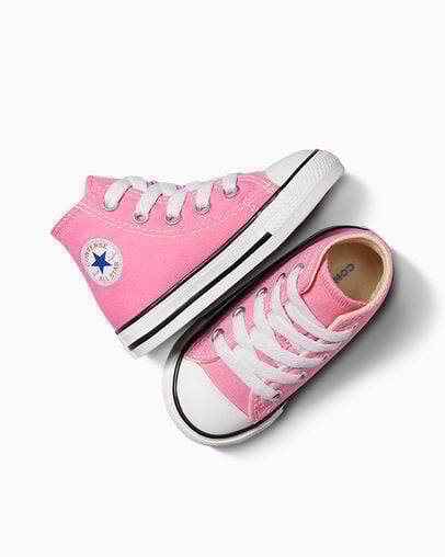 Pink Converse Chuck Taylor All Star Classic Kids' Sneakers Singapore | C-23587199