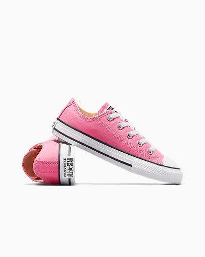 Pink Converse Chuck Taylor All Star Classic Kids' Sneakers Singapore | C-60953179