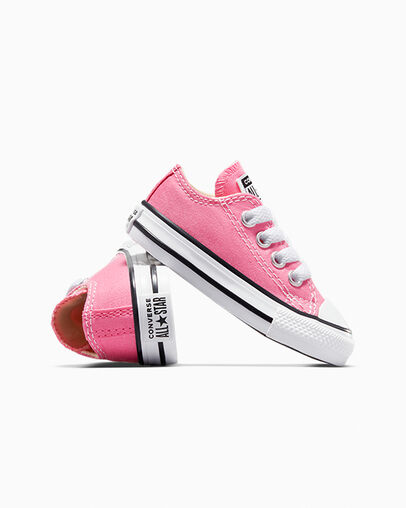 Pink Converse Chuck Taylor All Star Classic Kids' Sneakers Singapore | C-15439789
