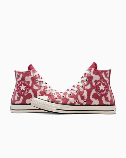 Pink Converse Chuck Taylor All Star Leopard Remix Women Sneakers Singapore | C-86350749