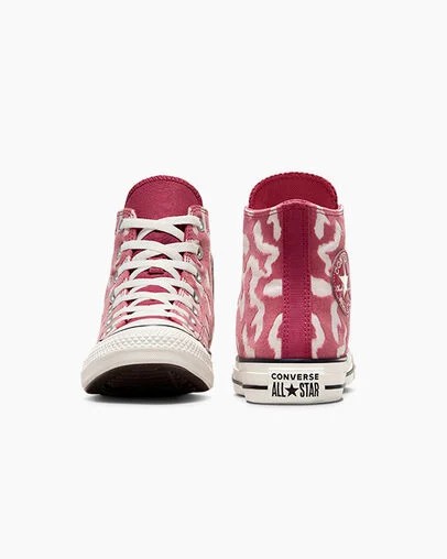Pink Converse Chuck Taylor All Star Leopard Remix Women Sneakers Singapore | C-86350749