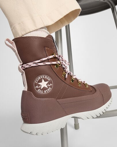 Pink Converse Chuck Taylor All Star Lugged 2.0 CC X-Hi Waterproof Women Boots Singapore | C-50134969