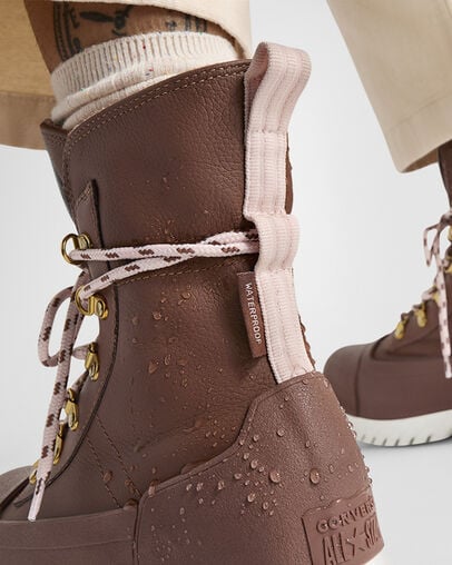 Pink Converse Chuck Taylor All Star Lugged 2.0 CC X-Hi Waterproof Women Boots Singapore | C-50134969