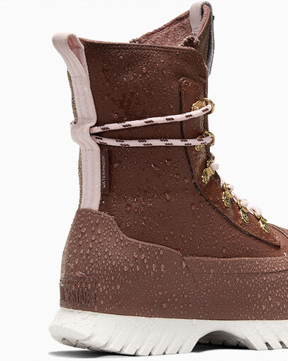 Pink Converse Chuck Taylor All Star Lugged 2.0 CC X-Hi Waterproof Women Boots Singapore | C-50134969