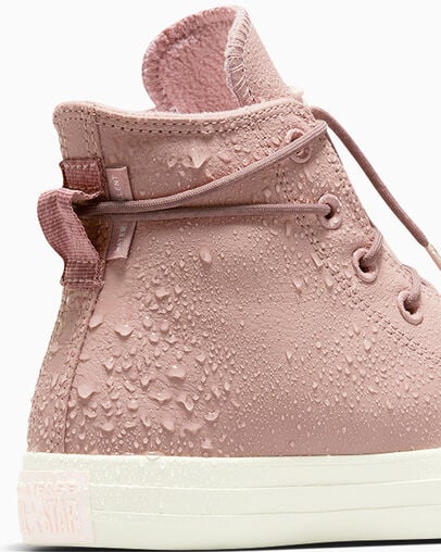 Pink Converse Chuck Taylor All Star Weatherized Leather Men Sneakers Singapore | C-18793469