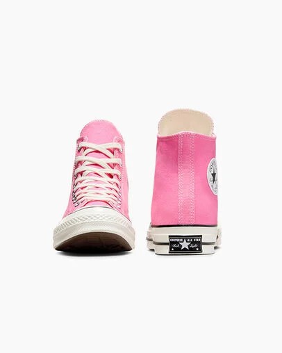 Pink / Black Converse Chuck 70 Men Canvas Shoes Singapore | C-98402769