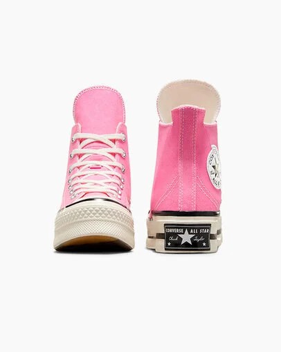 Pink / Black Converse Chuck 70 Plus Women Sneakers Singapore | C-12389549