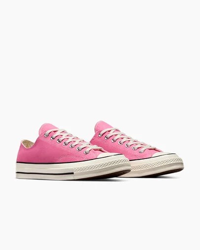 Pink / Black Converse Chuck 70 Women Canvas Shoes Singapore | C-83714659