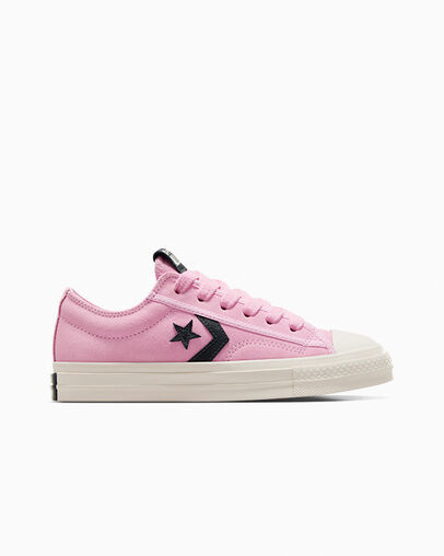 Pink / Grey Converse Star Player 76 Women Sneakers Singapore | C-10836479