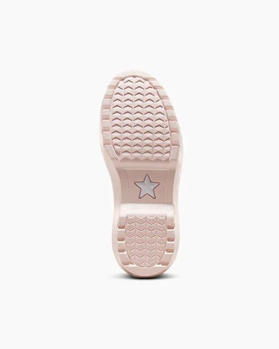 Pink / Pink Converse Chuck Taylor All Star Lugged Leather Kids' Boots Singapore | C-58601429