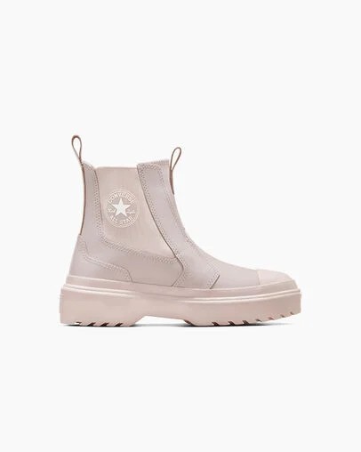 Pink / Pink Converse Chuck Taylor All Star Lugged Kids\' Boots Singapore | C-79524619