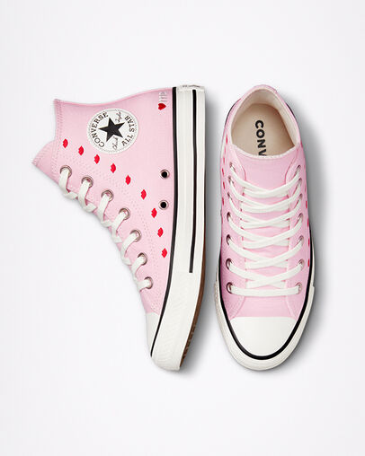 Pink / White Converse Crafted With Love Chuck Taylor All Star Women Sneakers Singapore | C-26173989