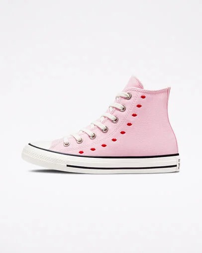 Pink / White Converse Crafted With Love Chuck Taylor All Star Women Sneakers Singapore | C-96051489