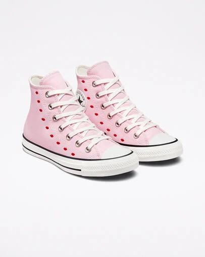 Pink / White Converse Crafted With Love Chuck Taylor All Star Women Sneakers Singapore | C-96051489